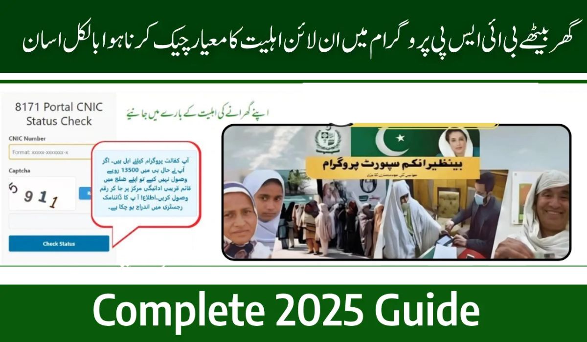8171 Web Portal CNIC Check & Payment Status – Updated 2025 Guide