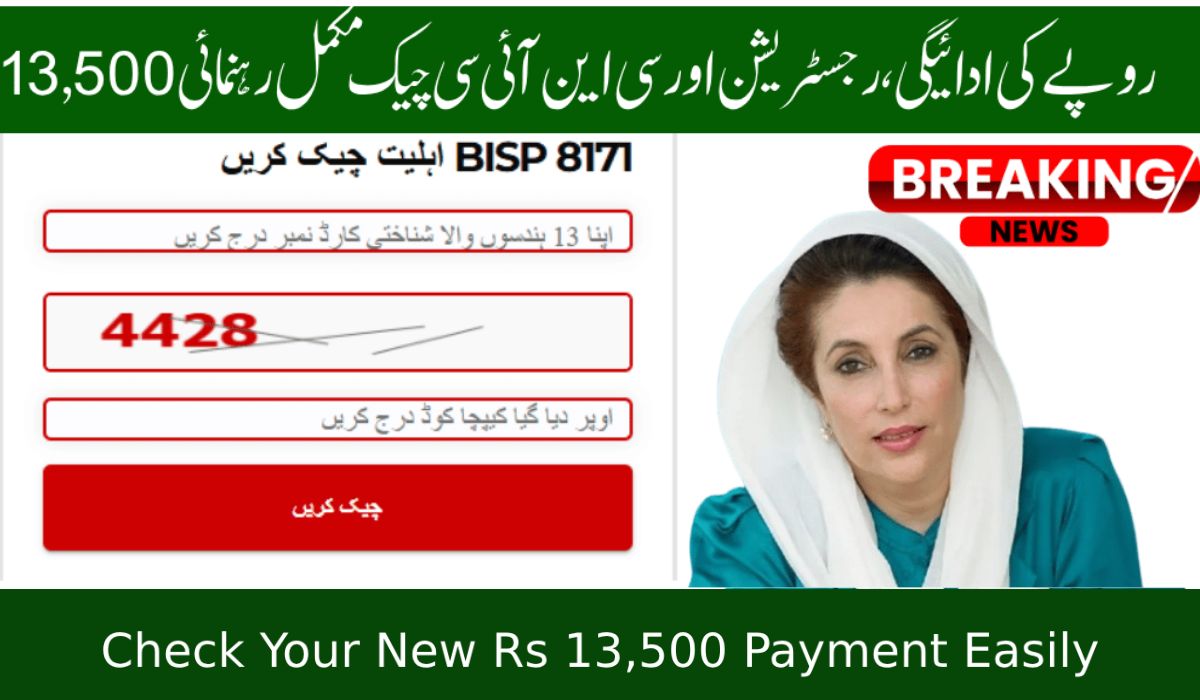 BISP 8171 Online Check for Rs. 25,000 Payment – July 2025 Guide